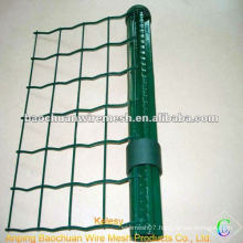 1.8*3m powder coated holland wavy wire mesh fence